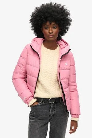 Superdry Femme Doudoune à Capuche Spirit Sports Taille: 38