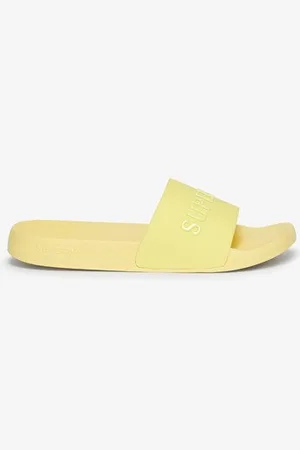 Superdry Femme Sandales de Piscine à Logo Véganes Taille: 7-8