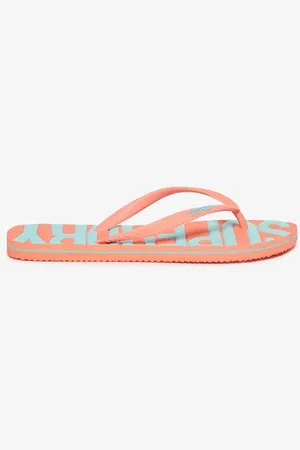 Superdry Femme Tongs Vintage Taille: M