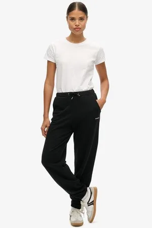 Superdry Femme Pantalon de Survêtement uni Taille: 38