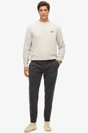 Superdry Homme Pantalon de Survêtement Classique à Motif Vintage Logo Taille: Xxl