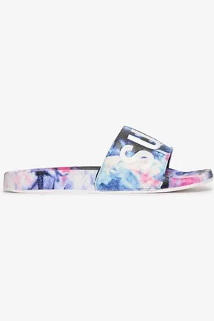 Superdry Femme Claquettes Véganes tie & dye Taille: M