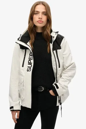 Superdry Femme Coupe-vent Color Block Ultimate Taille: 42