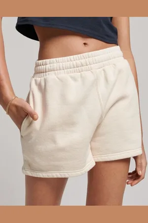 Superdry Femme Short de Survêtement Délavé Vintage Taille: 42