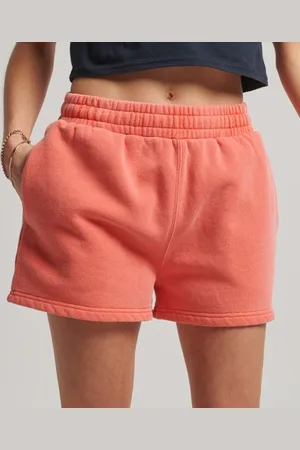 Superdry Femme Short de Survêtement Délavé Vintage Taille: 42