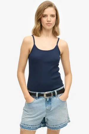 Superdry Femme Débardeur à Encolure Dégagée Athletic Essentials Taille: 40
