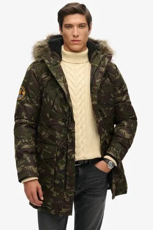 Superdry Homme Parka Everest Taille: XL