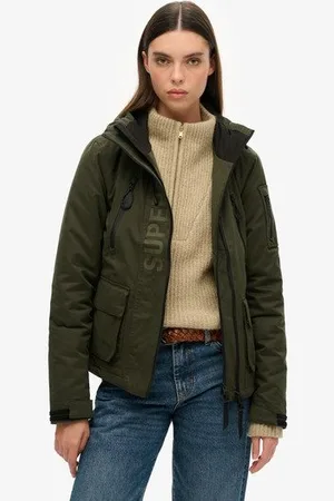 Superdry Femme Veste Coupe-vent Sd-wind Ultimate en Microfibre Taille: 38