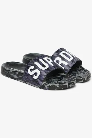 Superdry Homme Sandales de Piscine à Motif Camouflage Core Taille: 6-7