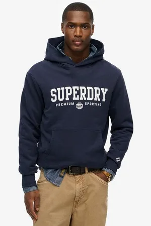 Superdry Homme Sweat à Capuche Core Sport Taille: L