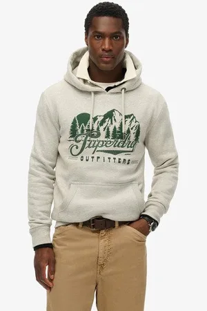 Superdry Homme Sweat à Capuche Outfitters Taille: XL