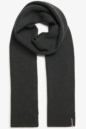 Superdry Femme Écharpe en Maille à Logo Essential Taille: 1Taille