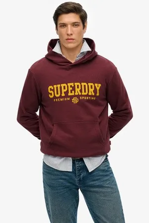 Superdry Homme Sweat à Capuche Core Sport Taille: S