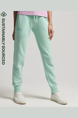Superdry Femme Pantalon de Survêtement Brodé Vintage Logo Taille: 36