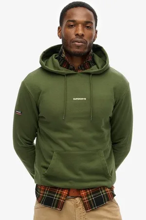 Superdry Homme Sweat à Capuche uni Taille: L