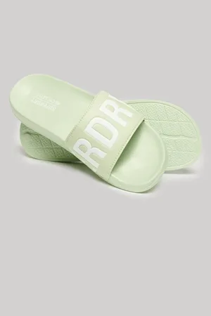 Superdry Femme Claquettes de Piscine Véganes Code Core Taille: M