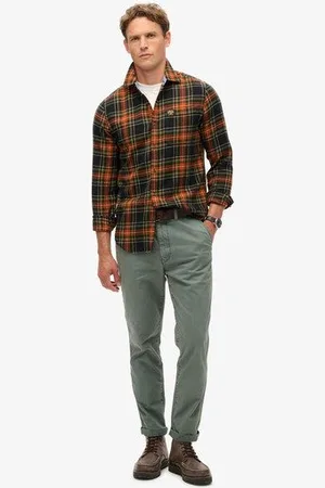 Superdry Homme Pantalon Chino International Taille: 36/34