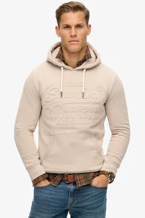 Superdry Homme Sweat à Capuche à Logo Graphique en Relief Taille: Xxxl