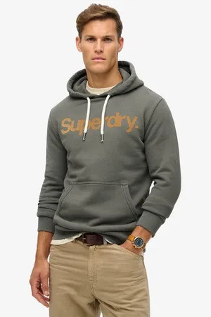 Superdry Homme Sweat à Capuche Classique Core Logo Taille: M