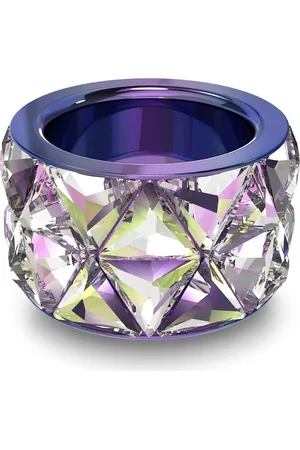 Swarovski Bague cocktail Curiosa, Taille Triangle, Multicolore