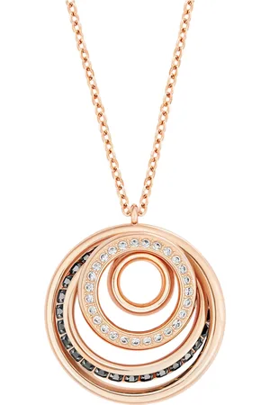 Swarovski Pendentif Dynamic, Forme ronde, , Placage de ton or rosé