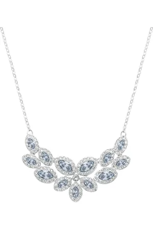 Swarovski Collier Baron, Feuille, , Métal rhodié