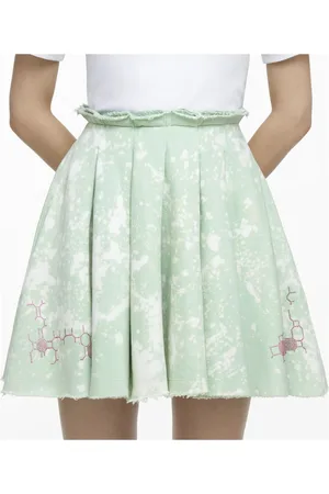 Swarovski Jupe Liberal Youth Ministry, Bleached fleece, Verte