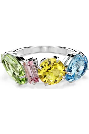 Swarovski Bague Gema, Tailles variées, , Métal rhodié