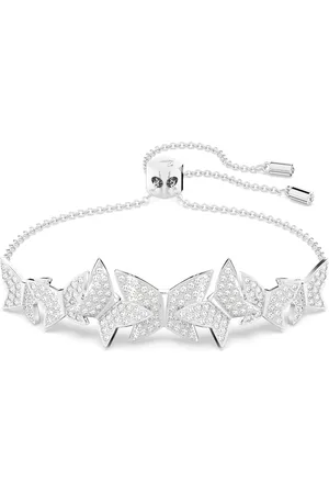 Swarovski Bracelet Idyllia Lilia, Papillon, , Métal rhodié