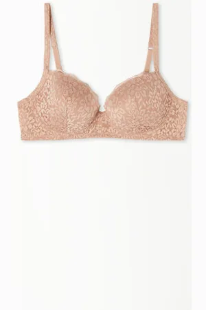 Tezenis Soutien-gorge balconnet légèrement rembourré en dentelle Femme