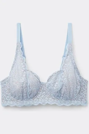 Tezenis Soutien-gorge Balconnet Non Rembourré Paris en Dentelle Recyclée Femme