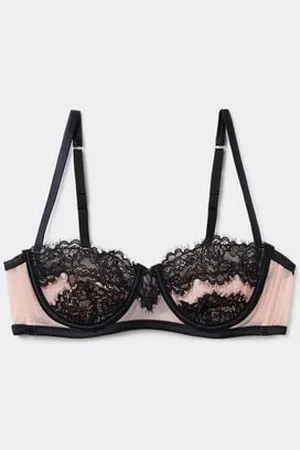 Tezenis Soutien-gorge Balconnet Paris Rose Shadow Luxe Femme