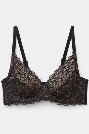 Tezenis Soutien-gorge Balconnet Non Rembourré Dentelle Recyclée Paris Femme