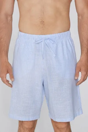Tezenis Short 100 % Coton Ultra-léger avec Poches Homme