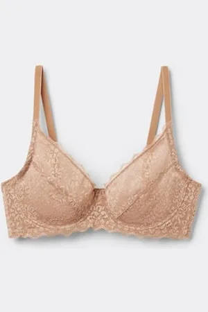 Tezenis Soutien-gorge Balconnet Non Rembourré Dentelle Recyclée Paris Femme