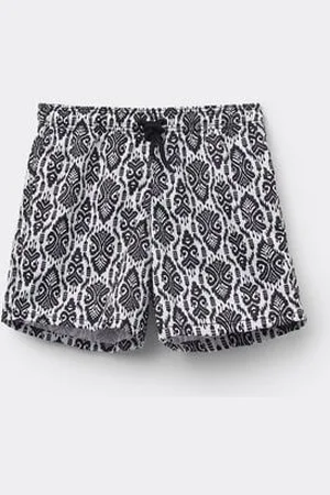 Tezenis Short de Bain en Toile avec Imprimé Garçon Garçon