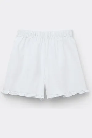 Tezenis Short en Denim à Volants Fille Fille