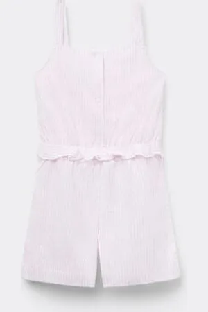 Tezenis Combi-short à Boutons 100 % Coton Ultra-léger Fille