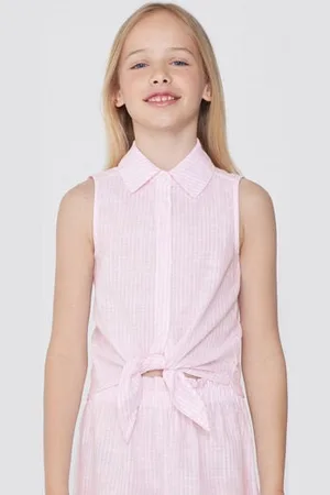 Tezenis Chemise Sans Manches 100 % Coton Ultra-léger Fille
