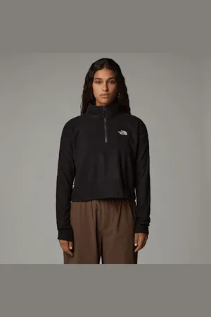 The North Face Polaire Courte À Col Zippé 100 glacier Pour Femme