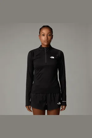 The North Face Haut Manches Longues À Col Zippé Sunriser Pour Femme