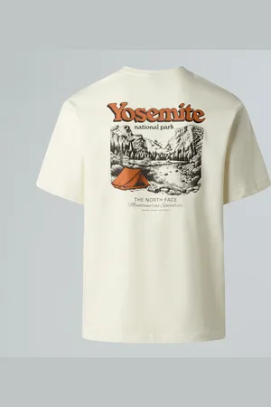 The North Face T-shirt Décontracté Vintage Postcard Unisexe