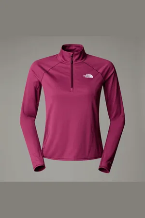 The North Face Haut Manches Longues À Col Zippé Sunriser Pour Femme
