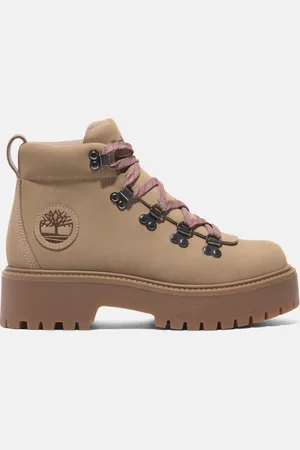 Timberland Chaussures de randonnée à plateforme et lacets Stone Street pour femme en
