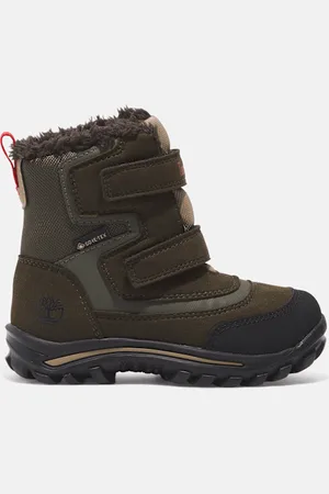 Timberland Boot de neige mi-haute à scratch et membrane Gore-Tex Chillberg pour tout petit en