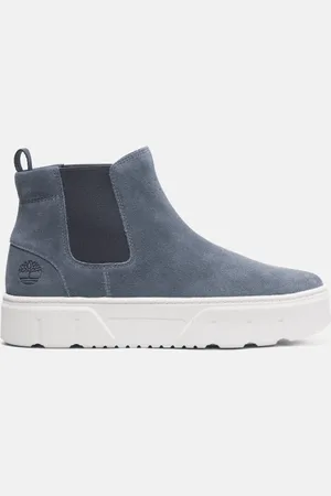 Timberland Baskets mi-hautes à enfiler Laurel Court pour femme en daim foncé
