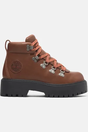 Timberland Chaussures de randonnée à plateforme et lacets Stone Street pour femme en