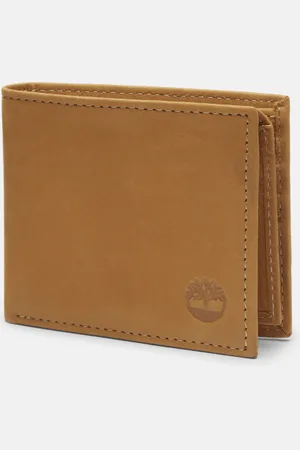 Timberland Portefeuille avec fenêtre transparente en nubuck à logo en relief pour homme en