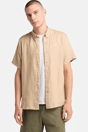 Timberland Chemise à manches courtes en lin Mill Brook pour homme en