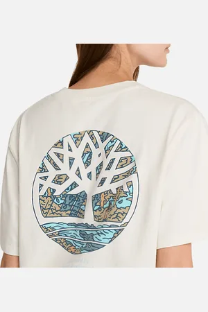 Timberland T-shirt unisexe à motif arbre dans le dos en